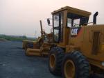 4.162kw Engine Used Motor Grader 140h , Caterpillar Heavy Equipment With Ripper