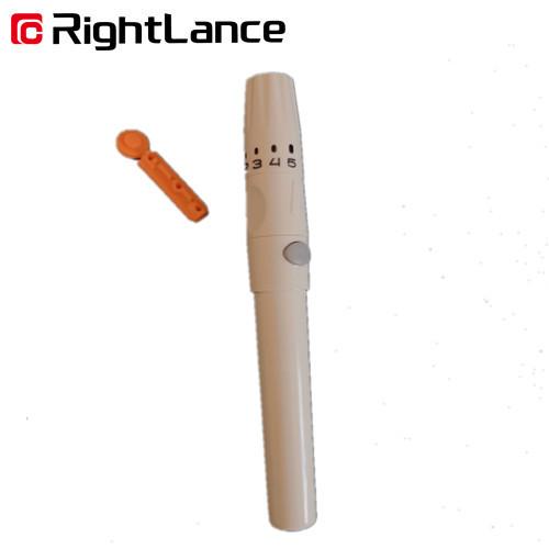 Buy cheap 11.5cm 32g Medical Adjustable Blood Lancing Device Eject Blood Lancet Pen 5 Depth from wholesalers