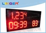 Buy cheap Semi - Outdoor LED Digital Clock With Time / Temperature Function 15kgs from wholesalers