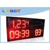 Buy cheap Semi - Outdoor LED Digital Clock With Time / Temperature Function 15kgs from wholesalers