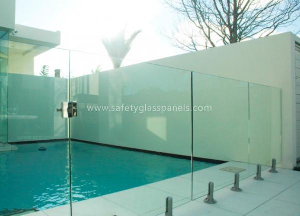 Buy cheap Frameless Glass Railing Balustrade Pool Fence Outdoor Swimming Pool Glass Fencing from wholesalers
