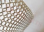 Stainless Steel 10mm Metal Ring Mesh Curtain For Interior Decoration