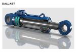 Buy cheap Long Stroke Double Acting Hydraulic Cylinder , Heavy Duty Hydraulic Rams OEM from wholesalers