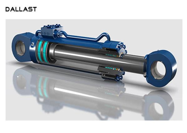 Buy cheap Long Stroke Double Acting Hydraulic Cylinder , Heavy Duty Hydraulic Rams OEM from wholesalers