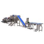 Banana Pitaya kiwifruit clean washing air dryer machine line peach Mango brush