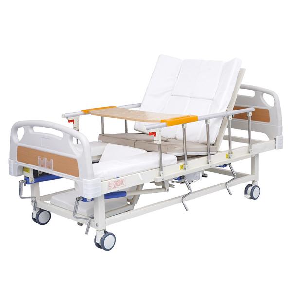 Buy cheap Good price Health care medical multi function elderly nursing bed with toilet from wholesalers