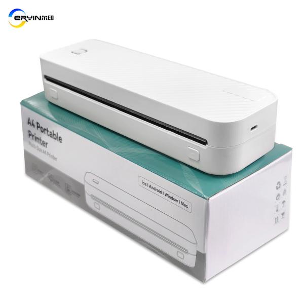 Buy cheap Free Spare Parts 203 Dpi Portable Mini A4 Thermal Printer Wireless Inkless A4 Printer from wholesalers