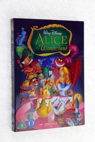 Alice In Wonderland Special Edition carton dvd Movie disney movie for children