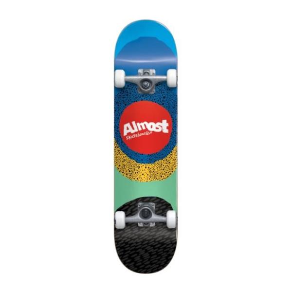Buy cheap Almost Skateboards Radiate Blue Complete Skateboard First Push - 8.25" x 32" from wholesalers