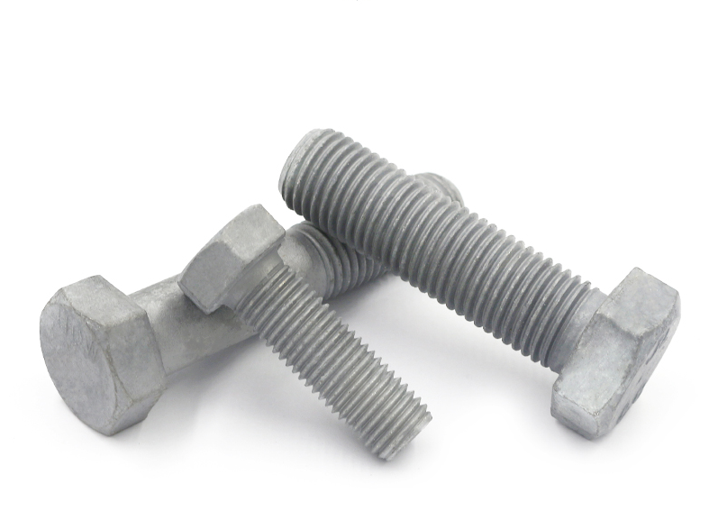 4.8 8.8 10.9 12.9 DIN933 931 Hex Bolt with ZINC Finish and ISO9001 Certification