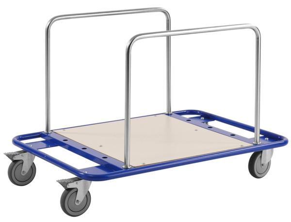 Buy cheap 150KGS 4 Castor Small Board Trolley Material Handling Equipment Fabrication from wholesalers