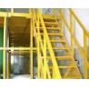Buy cheap Modern Yellow Square Tube FRP Handrail For Industrial Safety Accessibility from wholesalers