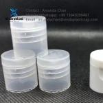 Small Clear Lotion Plastic Bottle Cap Flip Top Bottle Cap For Spray Bottle