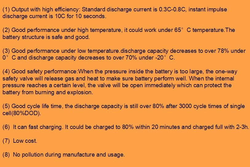 12V 100Ah-A Lifepo4 Prismatic Battery For Off Grid Solar Power System