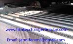 Continous Piece Single Row Flat Fin Tube , Fin Per 1 Meter 250 Or 333
