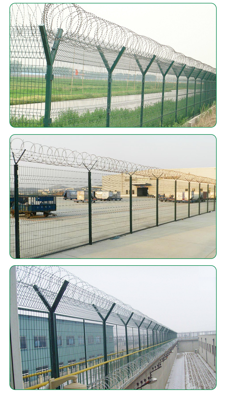 Customized Hot Dipped Galvanized Barbed Wire Fence with Stainless Steel Material