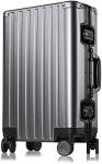 Aluninum Luggage Cabin Hardside Suitcase (Silver, 20 inch Carry-on) Visit the