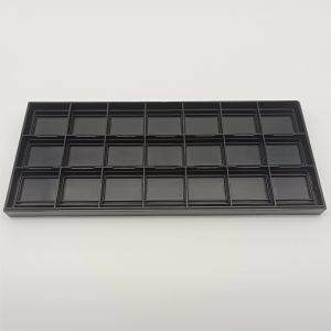 Buy cheap ROHS Customized Electronic Component Tray Matrix Plastic from wholesalers