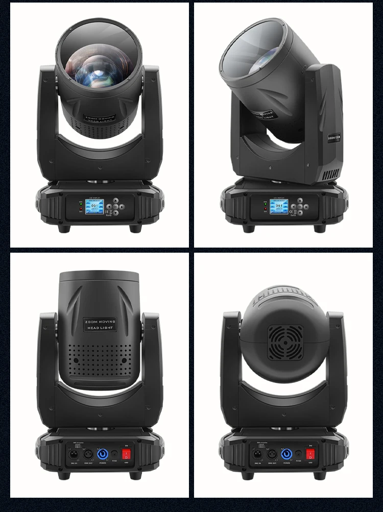 ATG 350W Beam 7r 230 Moving Light Professional Color Rendering Index Ra 95 Wash Light