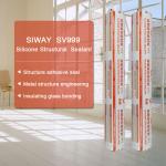 KTV Curtain Wall Fast Curing 600ml Glazing Silicone Sealant