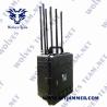 Buy cheap GSM WIFI Portable Signal Jammer GPS VHF UHF 3G 4G 5G 12 Bands 1200W from wholesalers