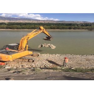 Buy cheap ISO9001 Zinc Coated Hexagonal Hole Gabion Mesh Basket from wholesalers