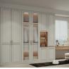 Buy cheap Modern Luxury French White Clothes Wardrobes With Dressing Table Custom Bedroom Wooden Wardrobes With Mirror from wholesalers
