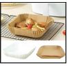 Buy cheap Food Grade Disposable Square Parchment Air Fryer Paper Liners Nonstick from wholesalers