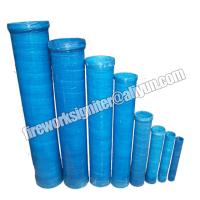 Buy cheap Blue 16inch Fireworks Display Shells Fiberglass Mortar Tubes product