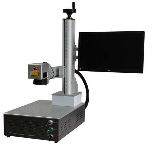 Buy cheap Integrated Laser Marking Machine 20W / 50W Portable Fiber Laser Marker For Metal from wholesalers