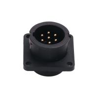 Buy cheap Square Flange 7 Pin Waterproof Connector IP68 Panel Mount Connector product