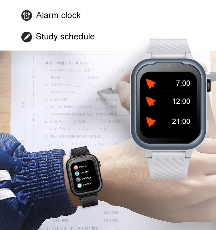 Teenager HD Video Call 4G Gps Tracker Smart Watch D39 1.85 Inch Screen