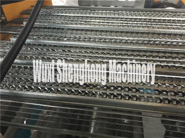 Quality Rib Lath Sheet Metal Roll Forming Machines / Hydraulic Shearing Roll Forming Machines for sale