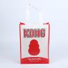Buy cheap Non-Woven Reusable Tote Bags Ad Bag Promotional custom Shopping and Carry bag Eco-friendly business gift bag from wholesalers
