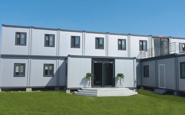 Innovative Stylish Prefab Container House Homes Eco Friendly Green Material