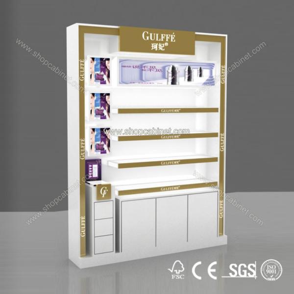 Buy cheap High-end Cosmetic Display Showcase for mall kiosk displays from wholesalers
