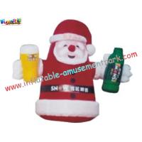 Buy cheap Snowman, Santa Claus 420D PVC coated nylon Inflatable Christmas yard Decorations product