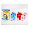 Buy cheap Police Car Shape LED Bubble Gun Shooter Children's Play Toys Blue Color Age 3 Kids from wholesalers