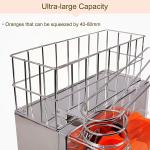 Stainless Steel Electric Citrus Juicer Fruit / Vegetable With Basket For Hotel