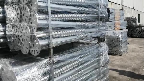 Buy cheap High Strength Bond Metal Ground Screw / Ground Screw Piles Saving Cost Effective from wholesalers
