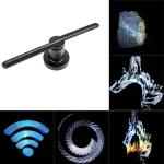 Lightweight 3D Hologram Fan LED Holographic Advertising Fan 50/60HZ Frequency