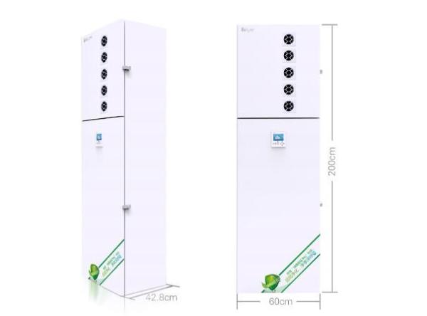 Buy cheap Home Depot 280m2 800 CMH Floor Standing ERV from wholesalers