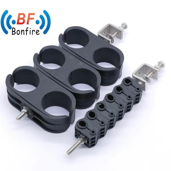 Buy cheap Steel Electrical Fiber Optic Drop Cable Clamp for Insulation and Suspension in Market from wholesalers