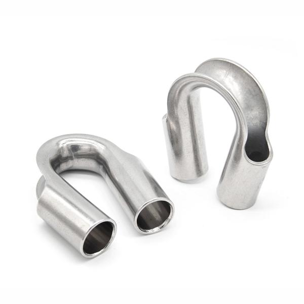 Buy cheap Industrial Wire Rope Thimbles Stainless Steel 316 304 Tube Thimbles from wholesalers