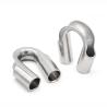 Buy cheap Industrial Wire Rope Thimbles Stainless Steel 316 304 Tube Thimbles from wholesalers