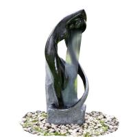 Buy cheap Multi Shape Sculpture Water Fountains Garden Statue Fountains White / Black product