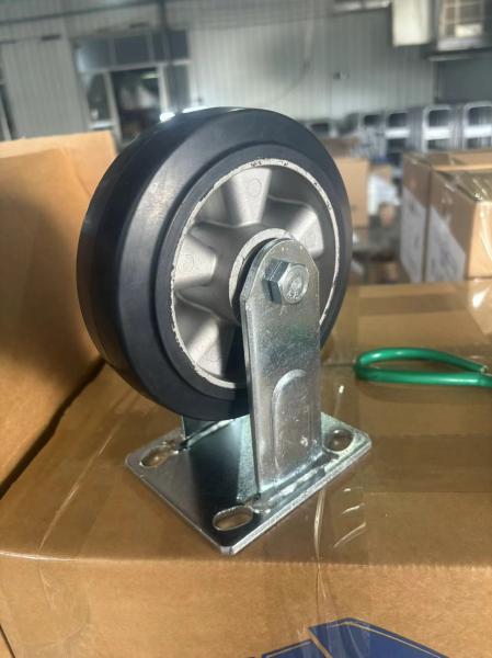 Buy cheap 2.5 Inch Black Polyurethane Wheel Casters with Double Ball Bearing from wholesalers