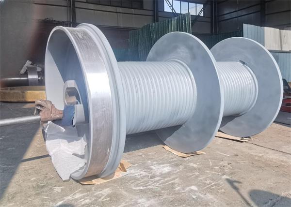 Quality Lebus Grooved Double Rope Winch Drum 100mm-2500mm Length for sale