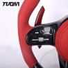Buy cheap Red Leather Mercedes Benz Brabus Steering Wheel Carbon Fiber Foaming Process from wholesalers