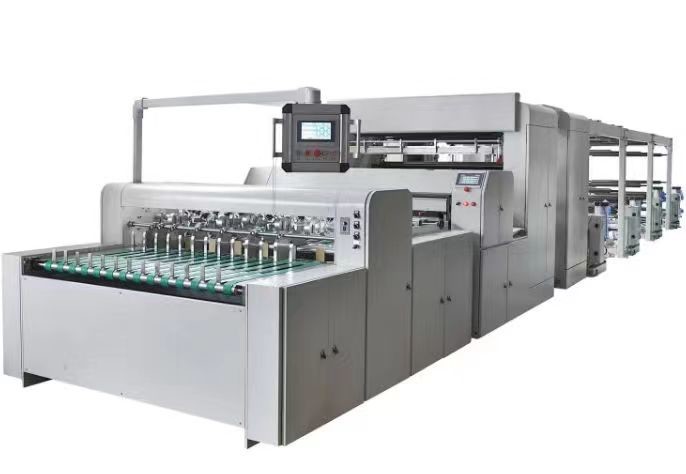Three Servo Fully Automatic Slitting Machine For 45-450g Paper High Speed